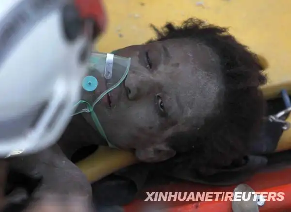 海地总统称已点算近17万具地震遇难者尸体(图)