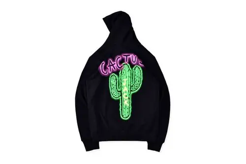 travisscottcactusjack仙人掌帽衫男女嘻哈连帽宽松卫衣