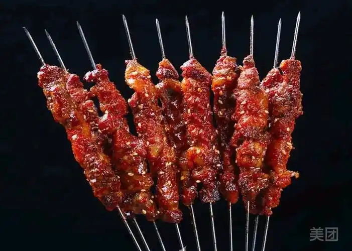 秘制烤肉筋图片