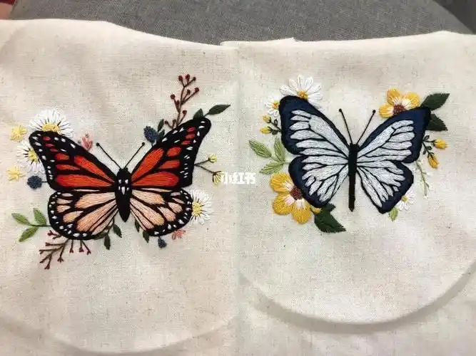 蝴蝶刺绣