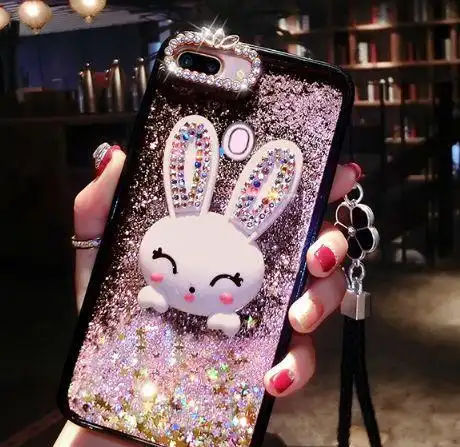 白羊座专属流沙手机壳,梦幻的亮片流沙流动着非常美丽,水钻组成的月亮