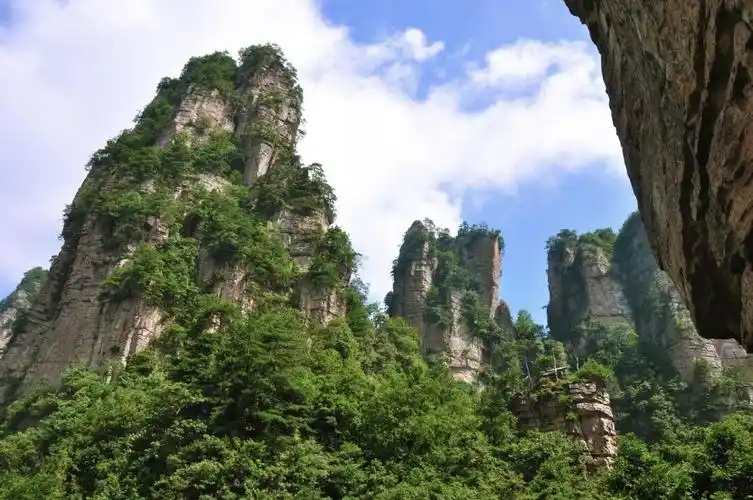 湖南张家界大好河山大自然美丽的风景线电脑高清桌面壁纸图片