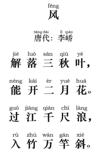 每天读一首好诗:李峤《风》【112】