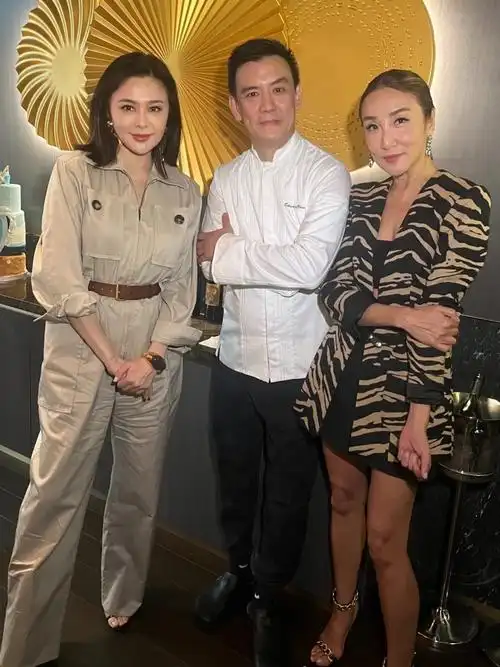 61岁关之琳和朋友聚会,脸部浮肿法令纹深,生图流出暴露真实状态