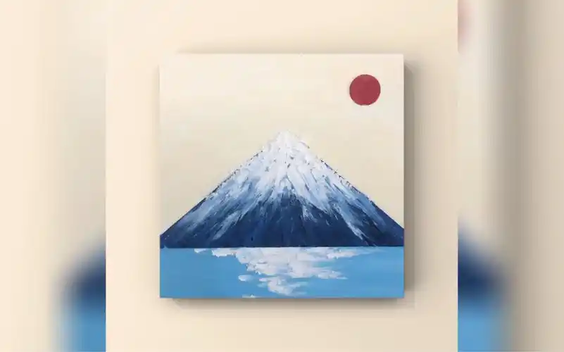 油画棒|富士山