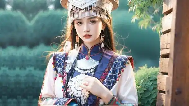 绝色少数民族少女写真