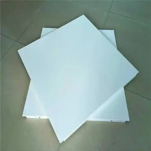 广州农商银行大楼总部吊顶装修白色微孔镀锌钢板天花