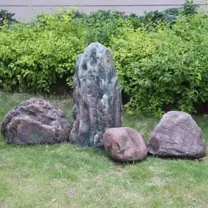 仿真石头假山造景摆件花园庭院石山别墅鱼池盆景户外村口牌坊装饰