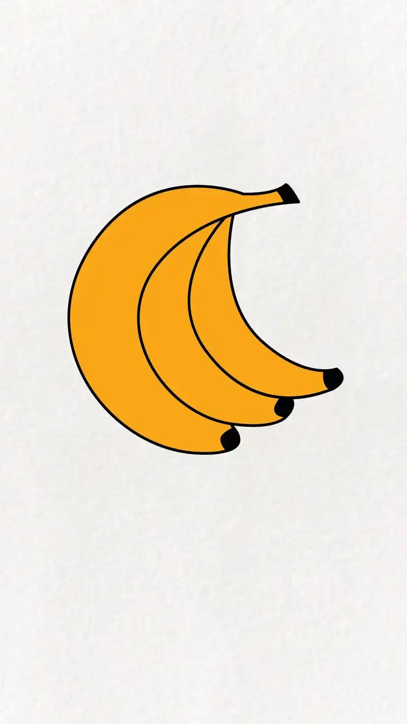 教你用4个字母c画一只香蕉很简单噢