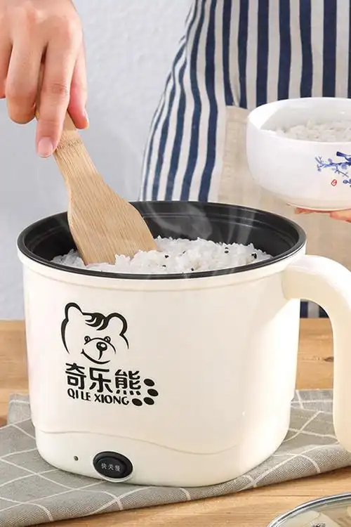 宿舍学生小锅多功能家用电炒蒸煮一体锅煮面神器寝室小功率小电锅