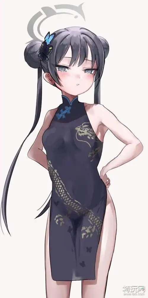 碧蓝档案旗袍角色穿旗袍的角色