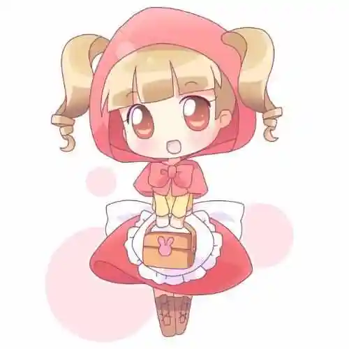 简单的可爱少女漫画图片