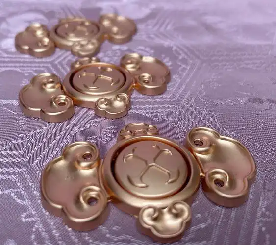 现货公卿原创半复原子母扣汉服辅料扣子专拍页汉服