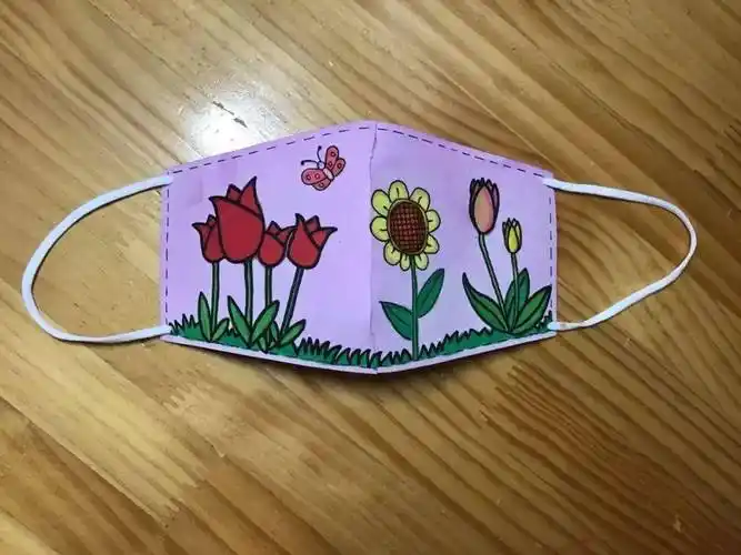 全人教育民乐艺术节艺起抗疫创意口罩彩绘四年级校园艺术节创意口罩