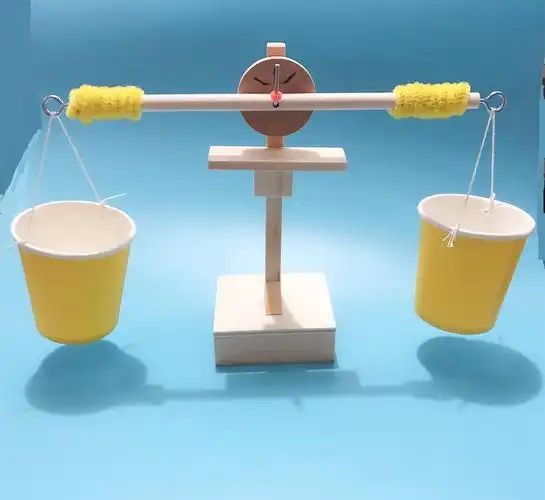 天平小制作 diy科技小发明学生科学实验儿童手工器材料模型玩具