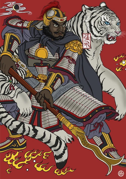 门神-关羽张飞