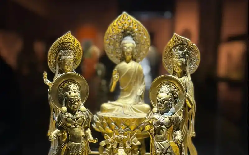 【西安博物院】隋代佛像之美,西安博物院藏隋代菩萨造