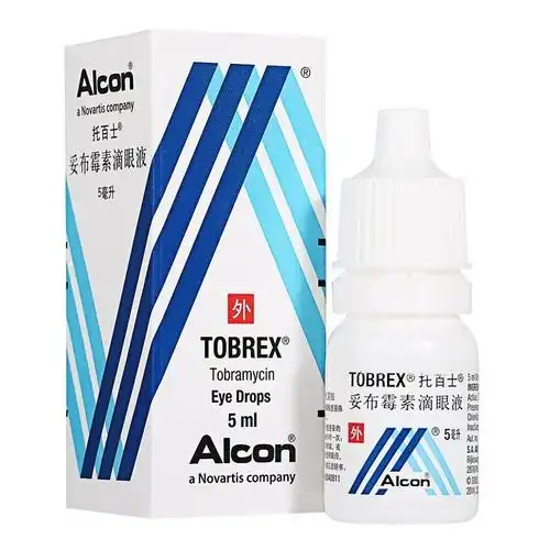 托百士滴眼液 妥布霉素滴眼液 5ml眼药水 消炎进口眼药水滴眼液 rx