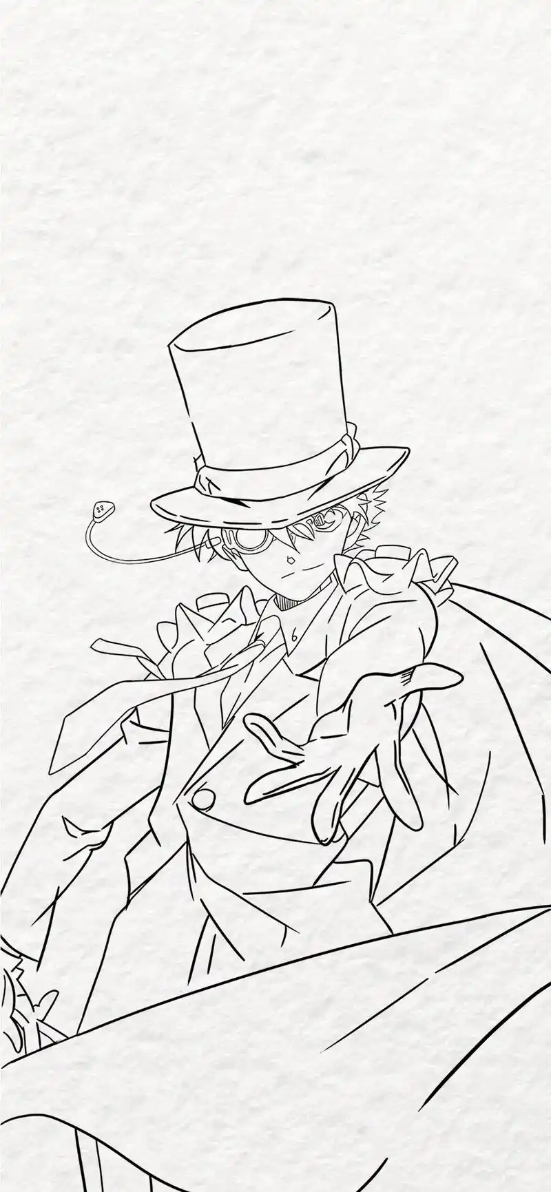 基德绘画过程.我不是侦探,而是小偷,小偷是以偷窃为生的,包括 - 抖音