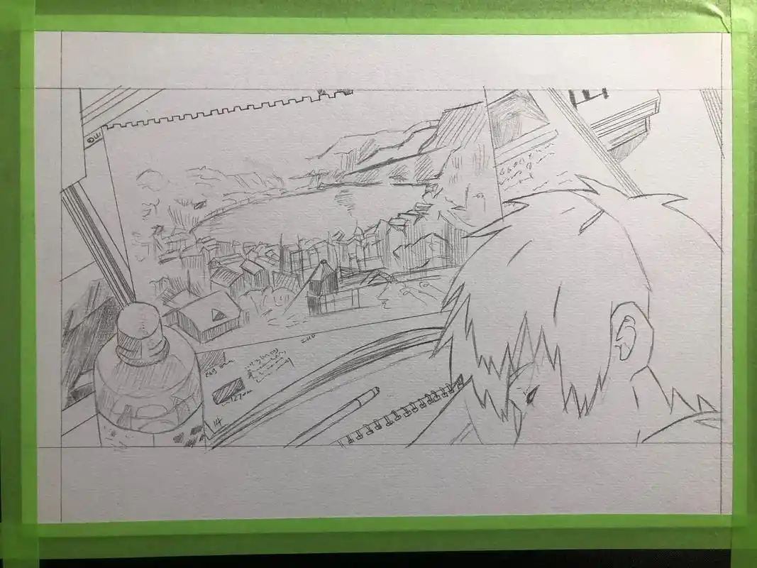 手绘你的名字铅笔画素描速写手绘动漫