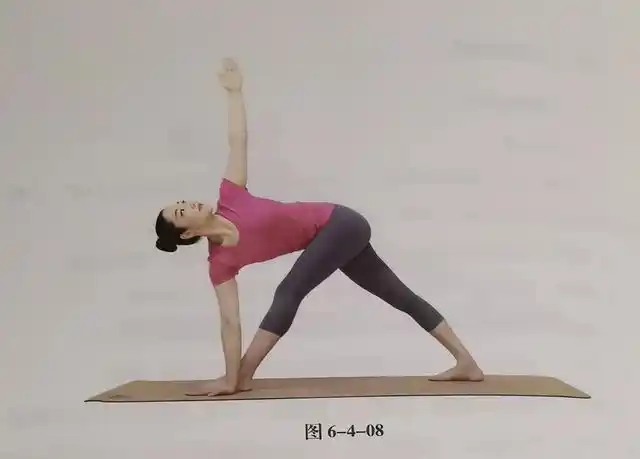 三角扭转式可以加强腿部肌肉力量,使髋部肌肉得到锻炼,扭转时增加脊柱