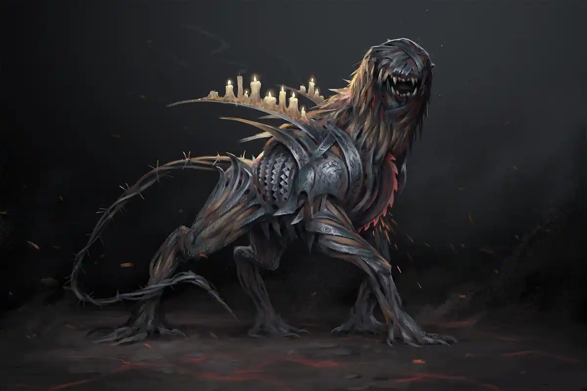 非常霸气的一组怪物设计插画作品!佩服画师们的想象力!