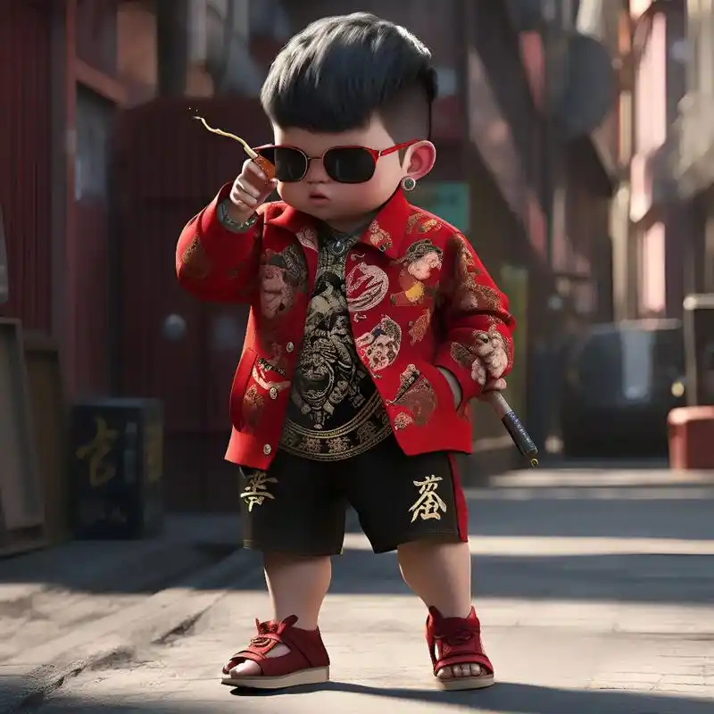 墨镜一带谁都不爱的超酷男生头像#潮酷男孩 #优质头像 #萌娃 - 抖音