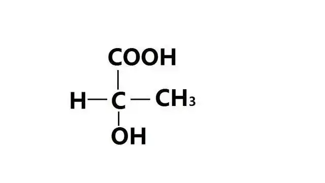 乳酸结构式