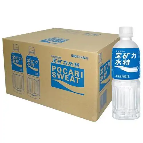 宝矿力水特运动型饮料500ml24瓶pocarisweat电解质整箱装