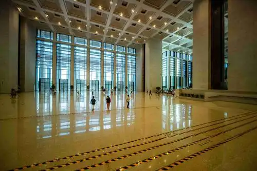 《国家博物馆壮观的大厅》