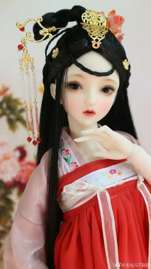 古风美人sd娃娃bjd玩具人偶壁纸萌物