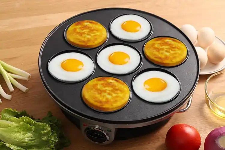 大功率7孔早餐机,煎蛋神器!
