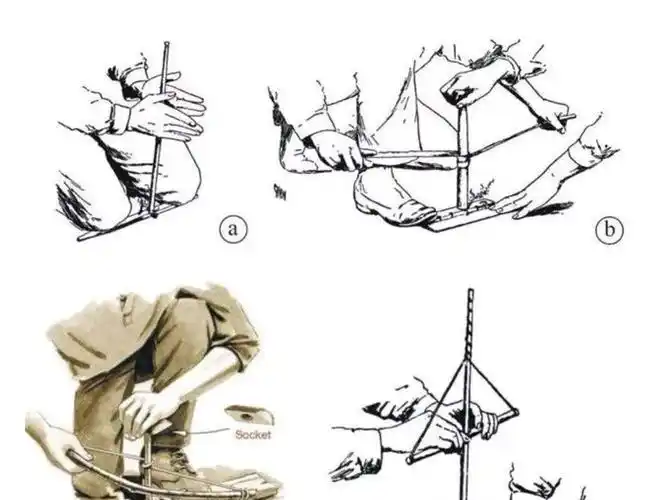 荒野求生之钻木取火中印边境军人的必备技能