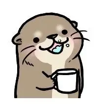 组里没发完的line水獭表情包