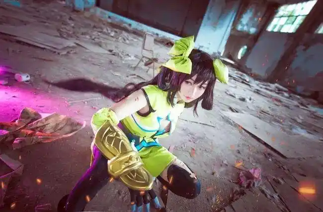 游戏cos丨王者荣耀孙尚香千金重弩 火炮千金你的大炮呢?