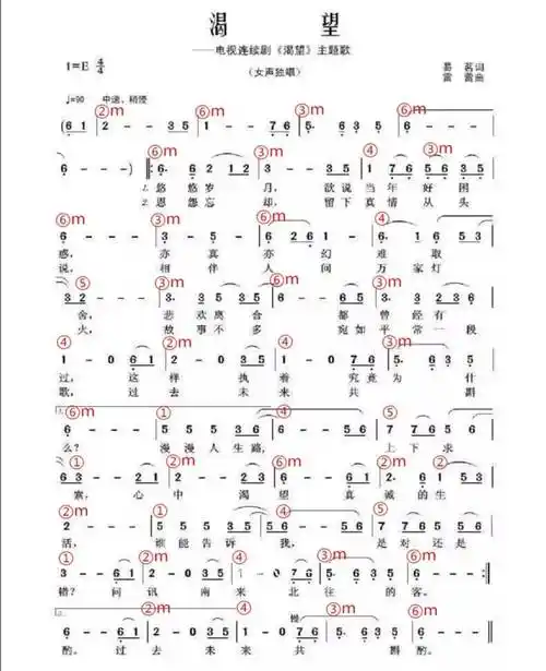 电子琴简谱流行歌曲简单电子琴简谱初学