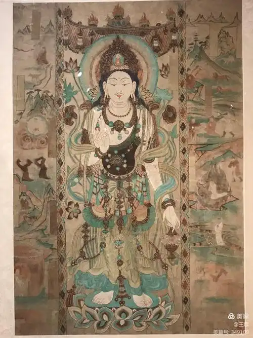 校艺术博物馆常莎娜敦煌壁画临摹艺术展