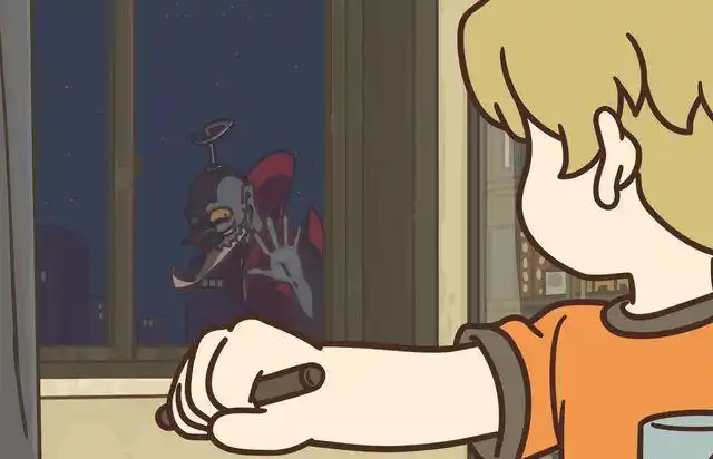 罗小黑战记天才少年玩家出现了鸠老爬窗户抢人才吓坏小朋友