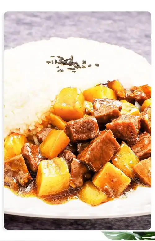 捷百味常温料理包酱香土豆牛肉200g袋半成品方便速食快餐盖饭外卖