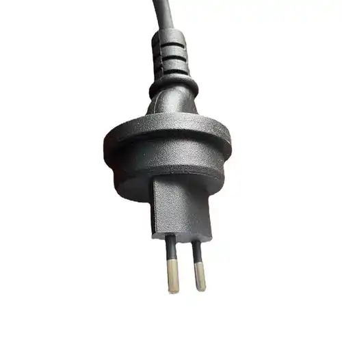 现货瑞士新标准sev 441011三芯防水插头 瑞士认证两芯插头线