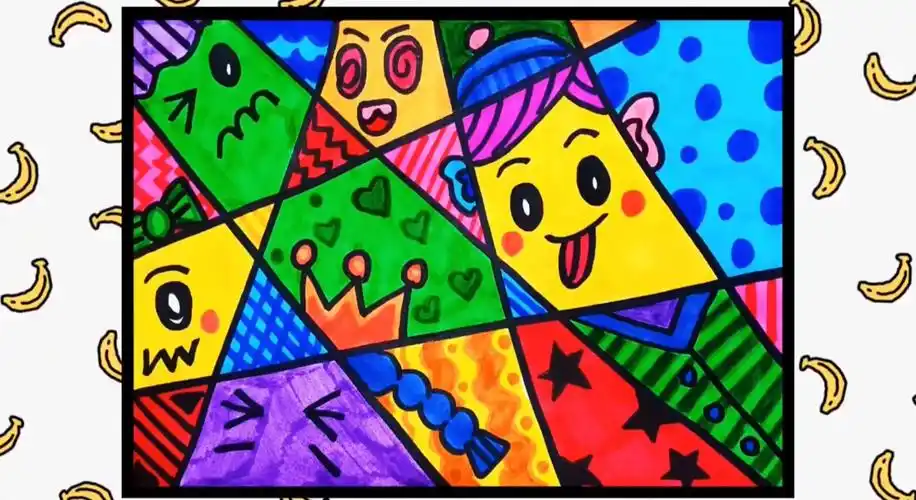 《趣味格子画》