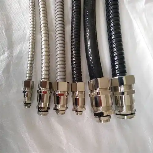 电缆锁紧软管接头锌合金25m2015固定格兰头外螺纹防水密封头