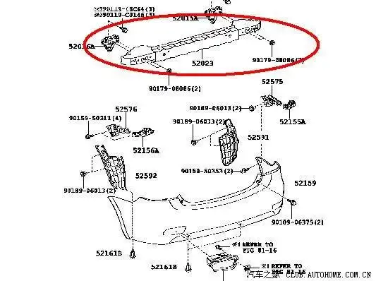 本田4s店钣金喷漆价目表 汽车保险杠在哪个位置