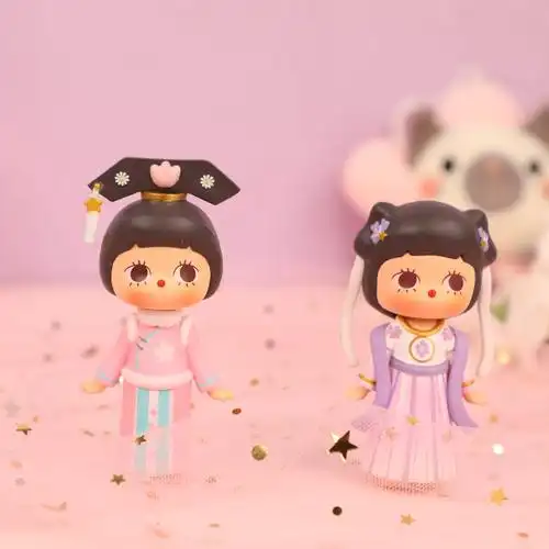 盲盒bobbi古风女子中国国风公仔玩偶手办少女潮玩盲盒