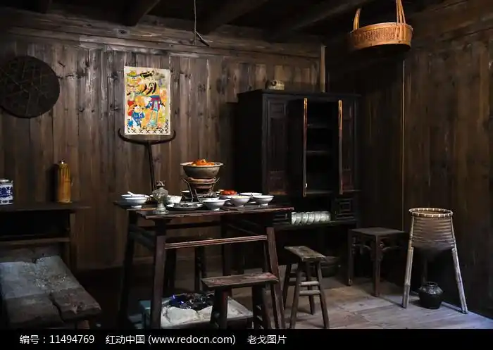 畲乡民居室内场景