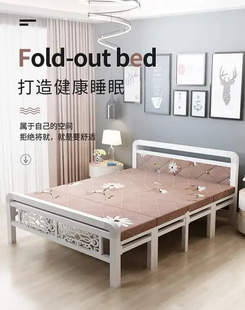 挠痒痒刑床 折叠床单人床办公室午休神器家用出租屋简易床双人午睡