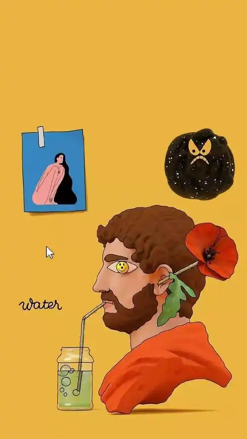 个性壁纸喜欢你绕八条街都是偶遇