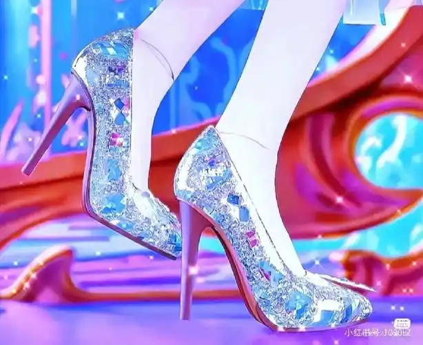 冰公主的鞋子亮晶晶,漂亮极了9578159493
