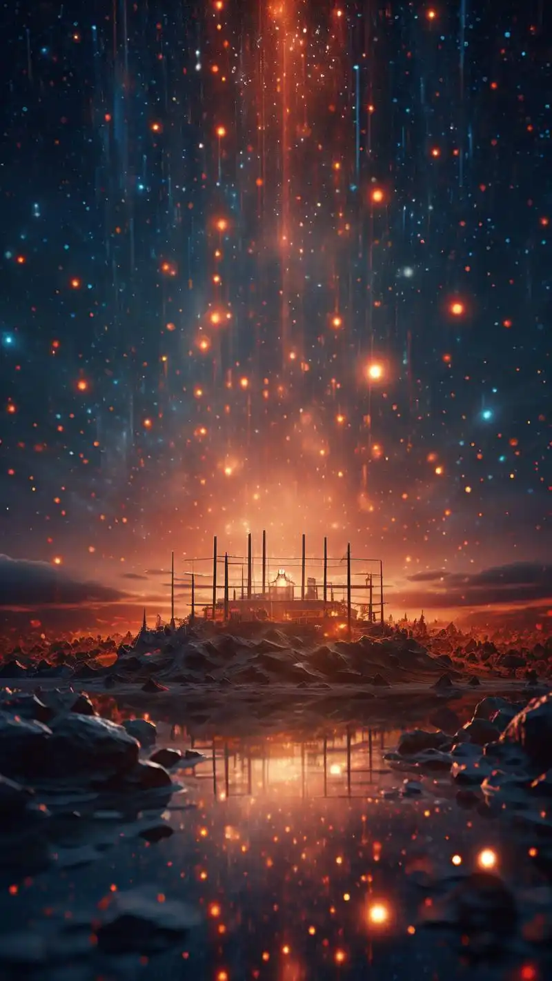 99冷色系星空壁纸,梦幻之选90