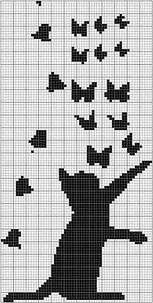 棒针编织的一些动物图案